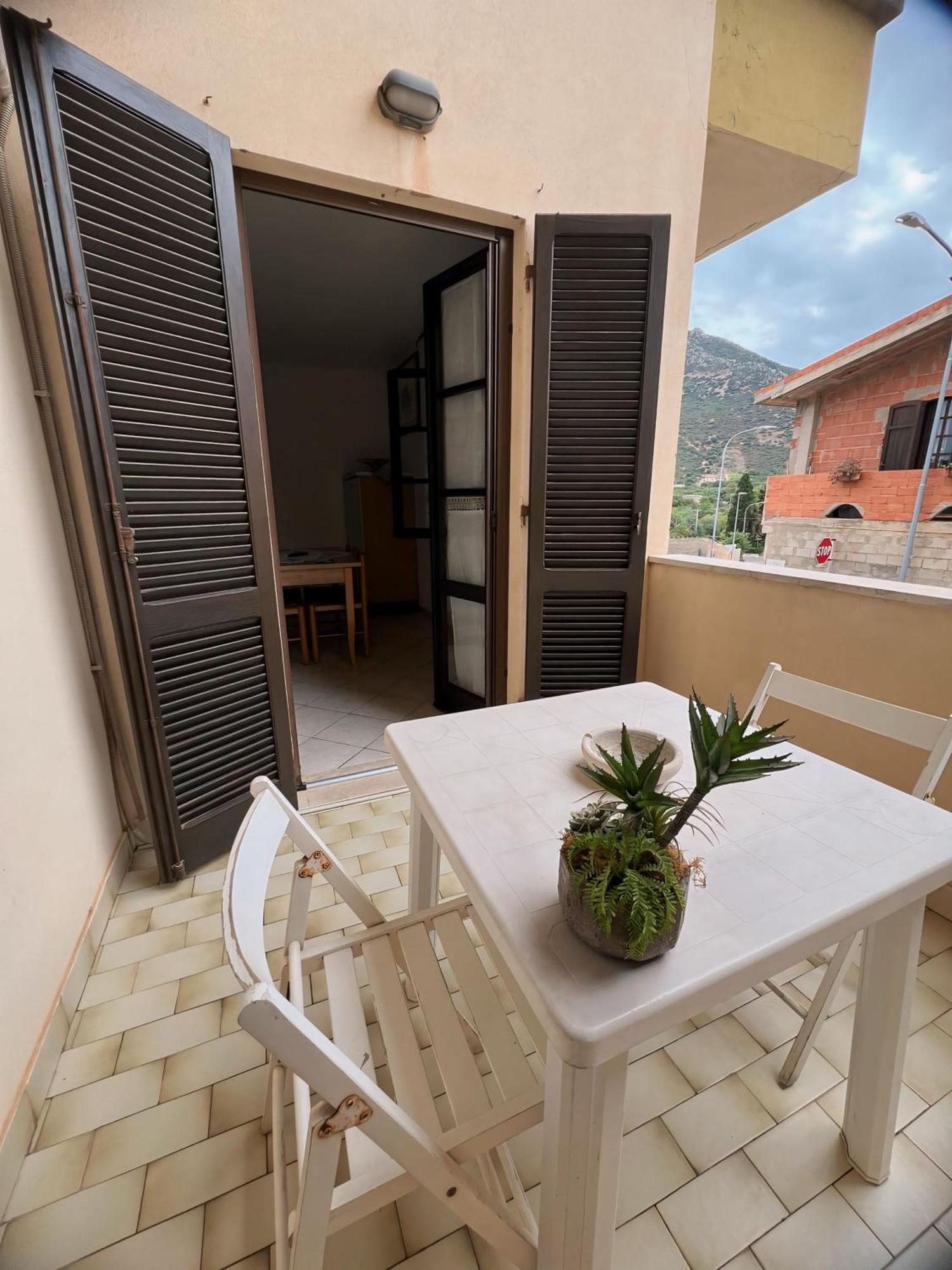 Ferienwohnung Lu' Gonnesa Exterior foto